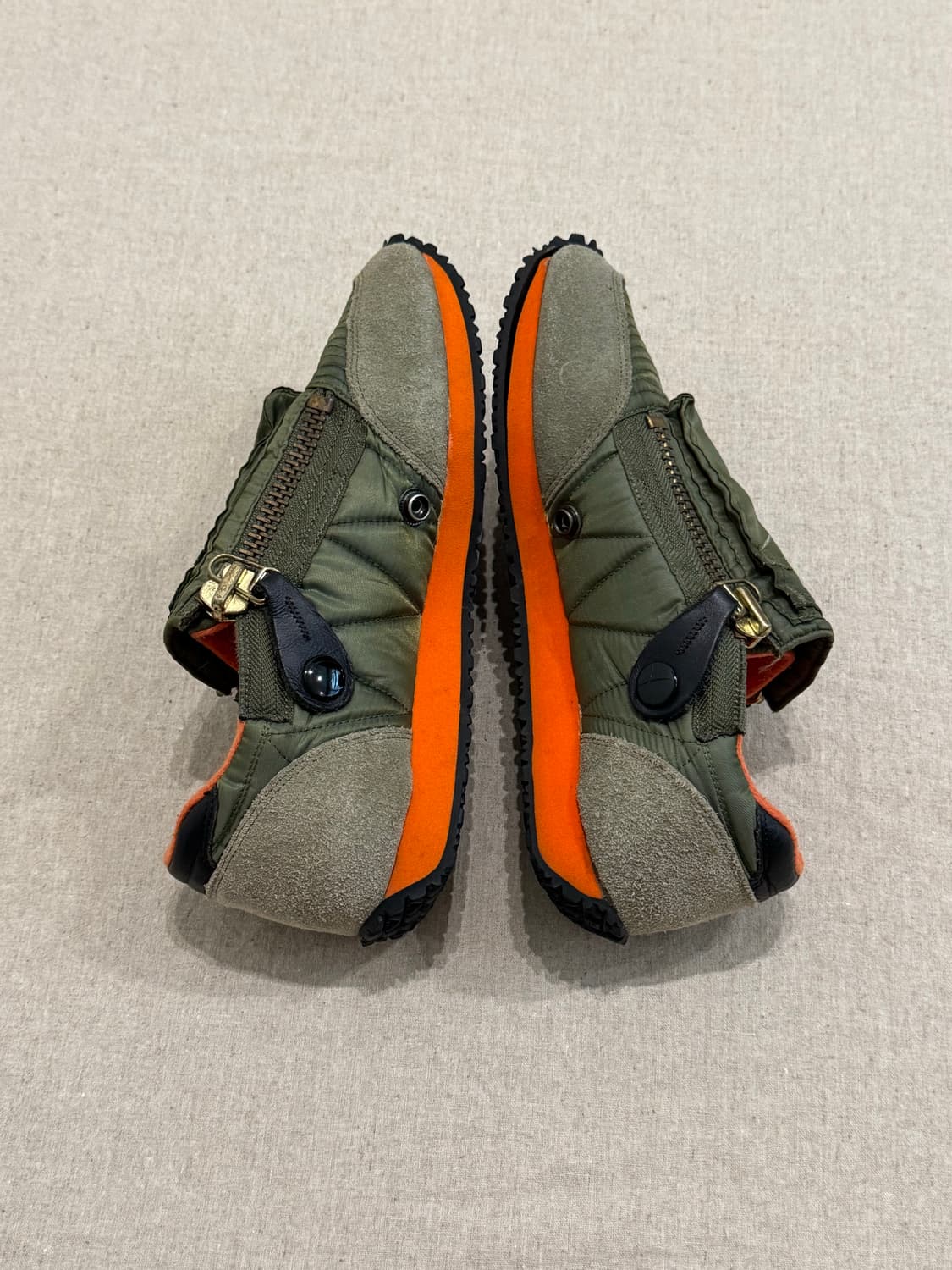 캐피탈 MA-1 카키 스니커즈 상품이미지7