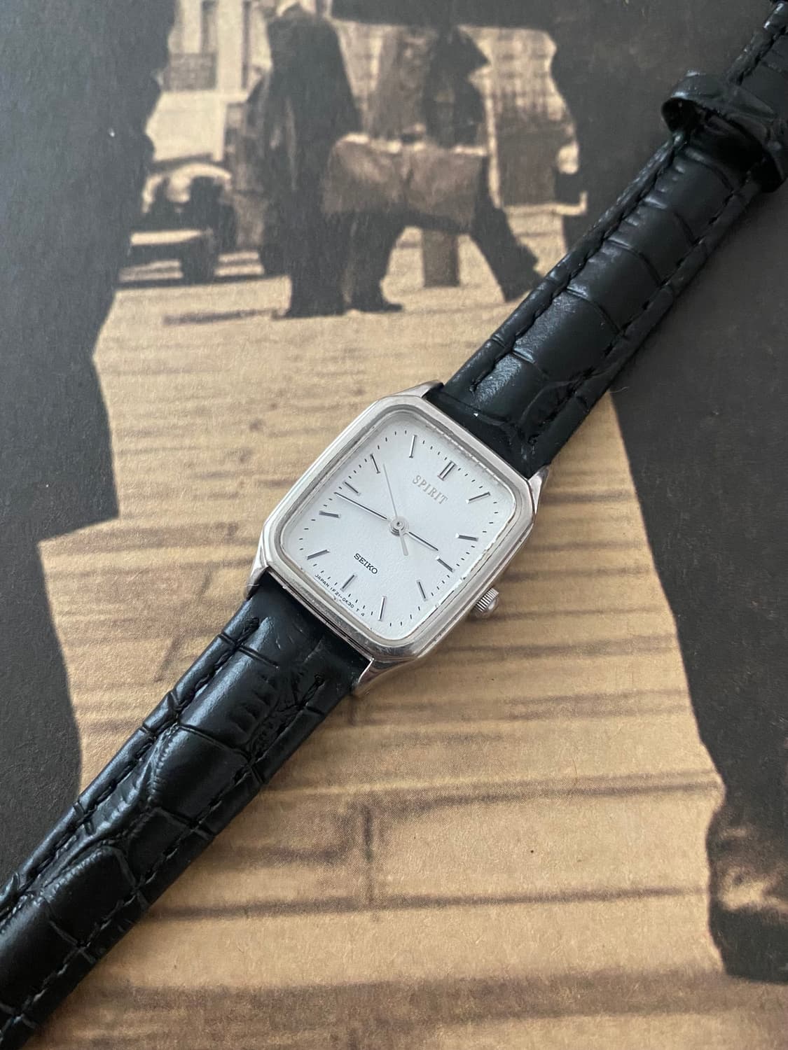 세이코 Seiko 쿼츠 스퀘어 스피릿 레이디스 상품이미지1