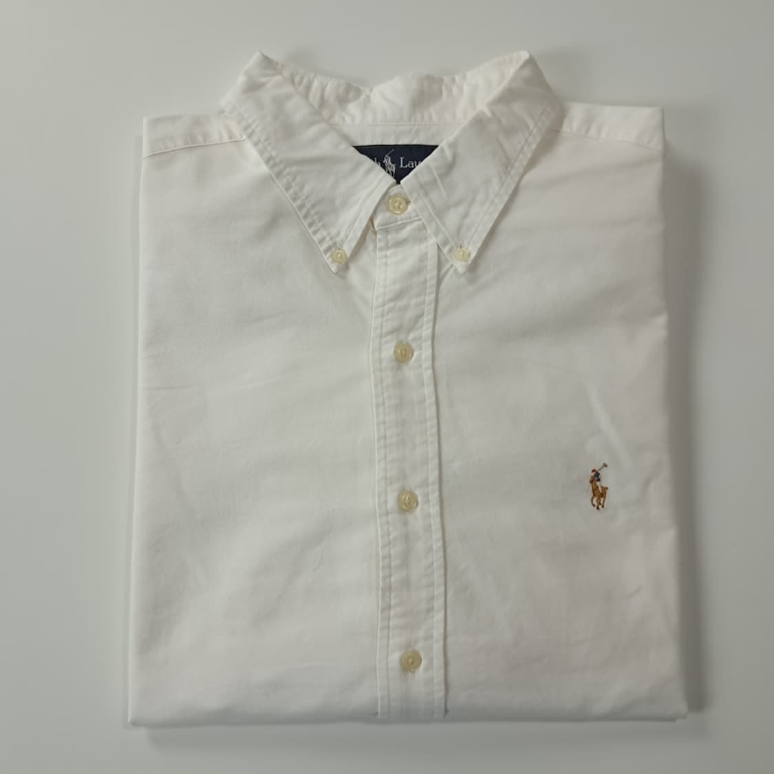 CJ475 2XL 폴로 클래식핏 화이트 반팔 셔츠 남방 상품이미지7