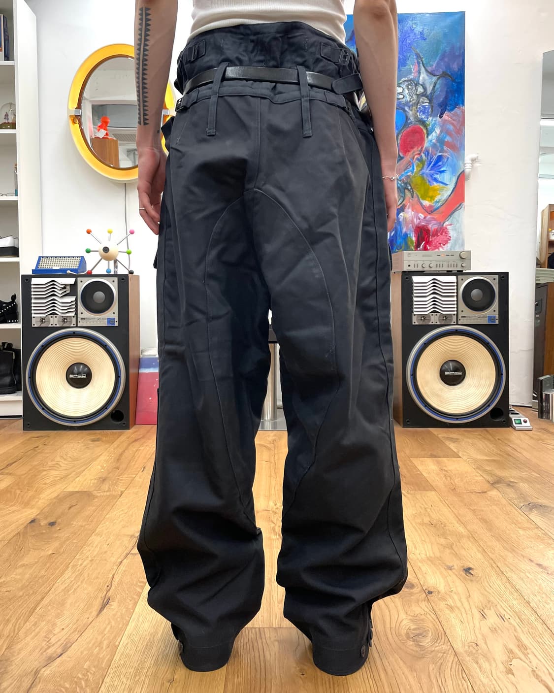 [48] 80s 소비에트군 빈티지 밀리터리 팬츠 상품이미지1