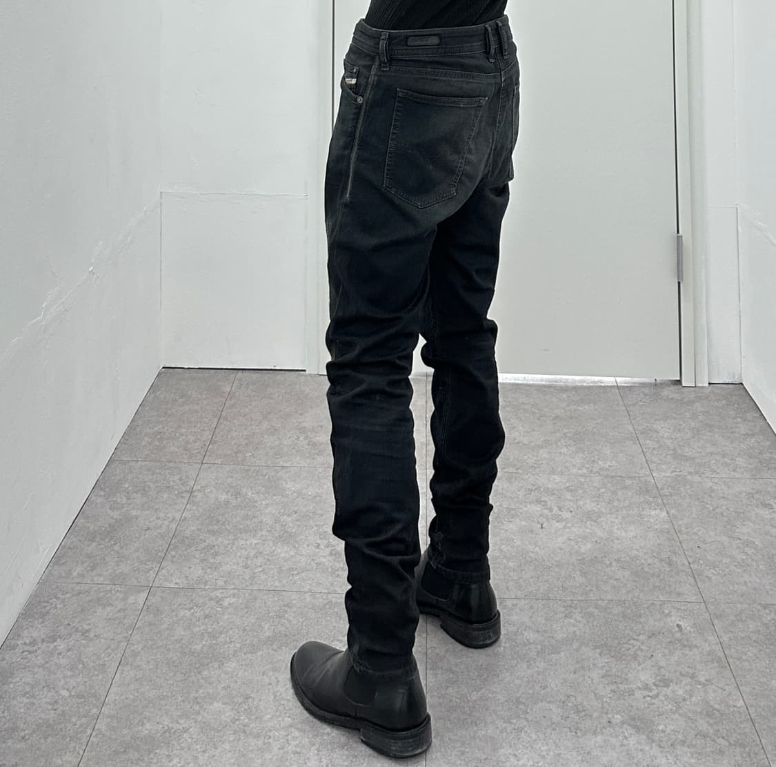 Diesel 'Spender' Skinny Jeans Charcoal B 상품이미지3