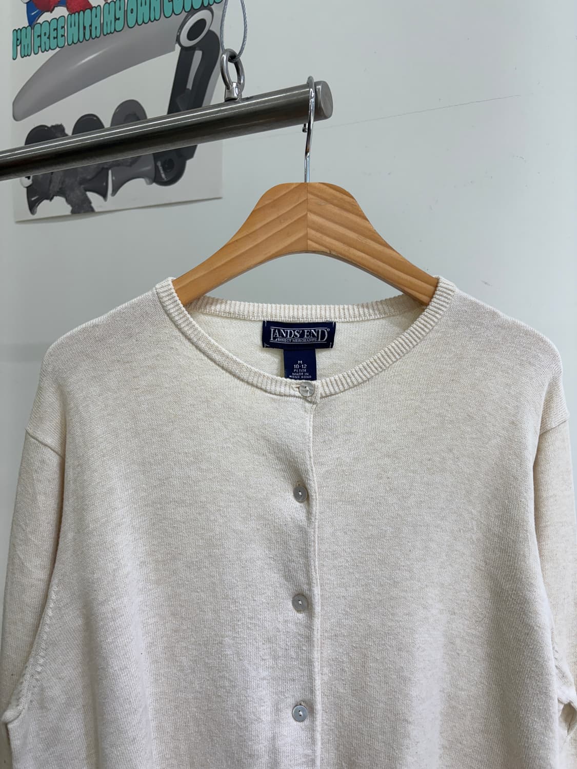 LANDS' END (Made in Hong Kong) 가디건 상품이미지2