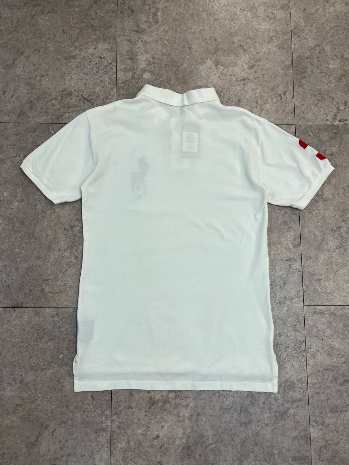 폴로 랄프로렌 빅포니 반팔 카라티 화이트 L #csz3798 상품이미지8