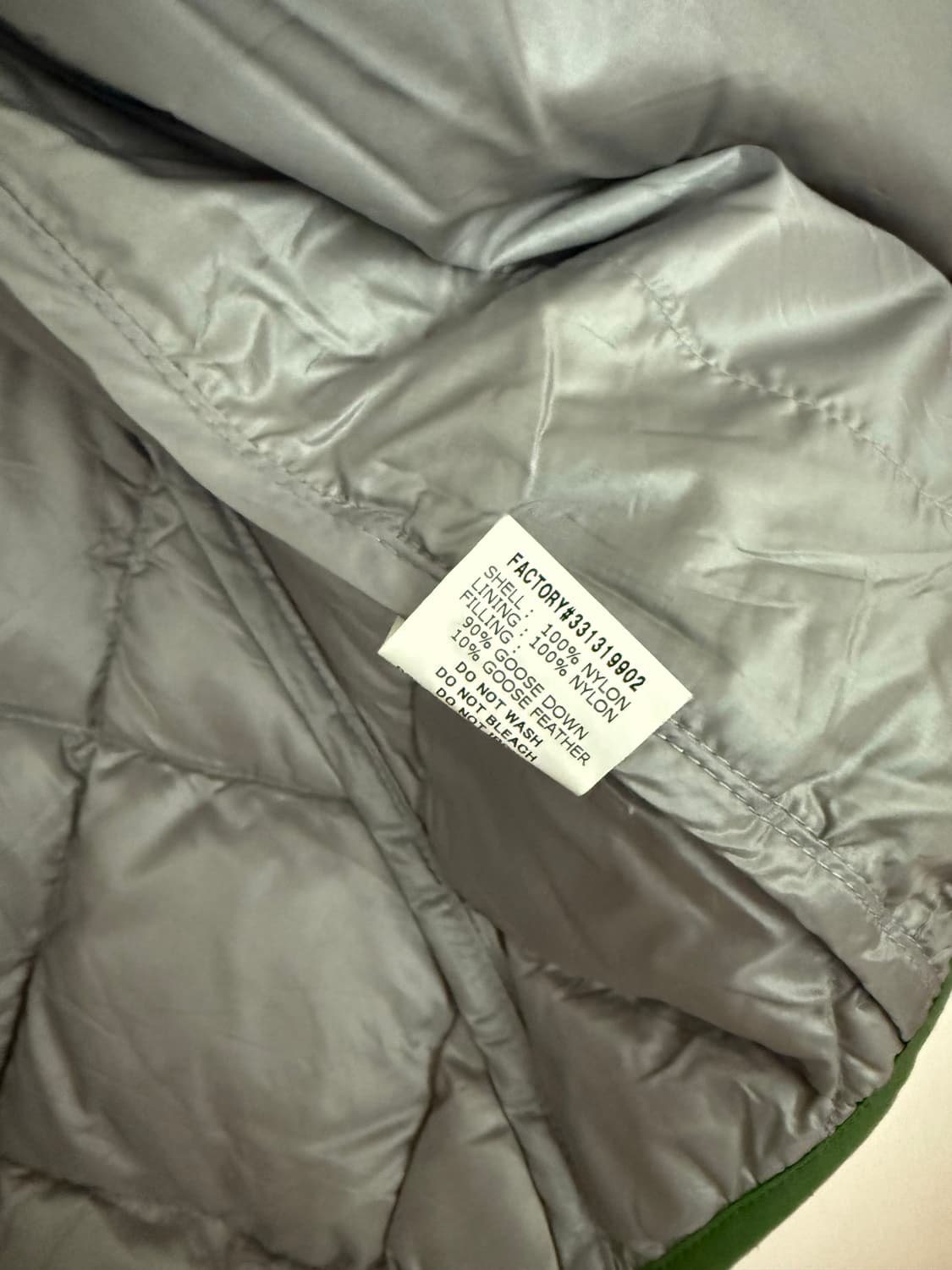 빈티지 몽벨 경량 패딩 (S) 상품이미지5