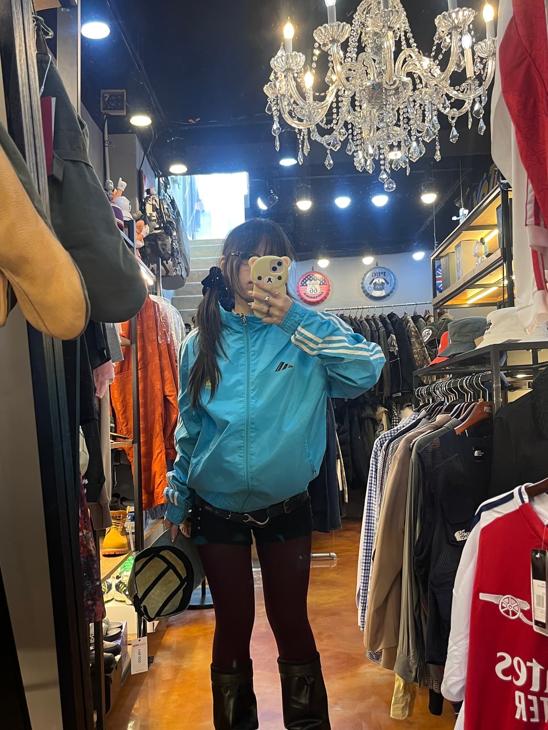 아디다스 아르헨티나 앤섬 자켓 라이트 블루 상품이미지3