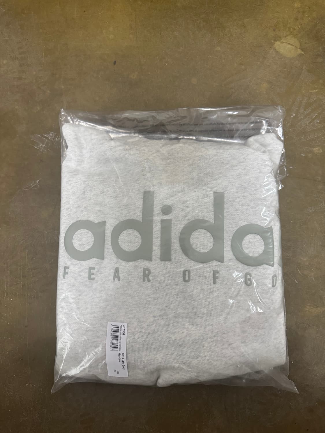 아디다스 Athletics Fear of God 후드티 S 새상품 상품이미지1