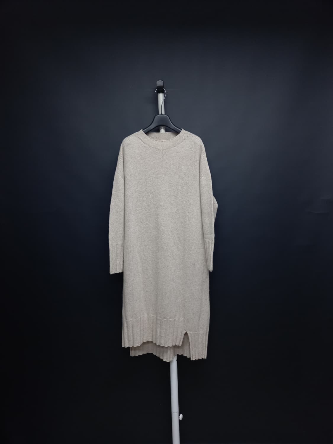 오조크 추동 캐시미어블랜 홀가먼트 롱 니트 원피스 F 33-77 상품이미지1