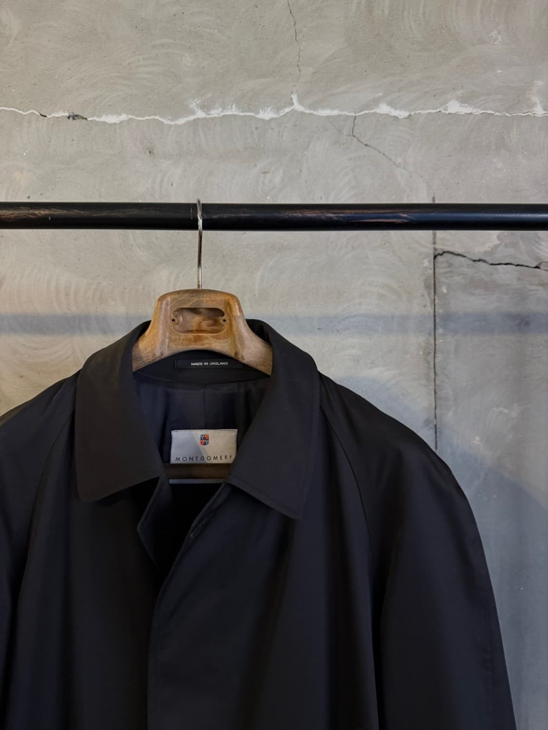 몽고메리 커버트울 래글런 코트 100 상품이미지3