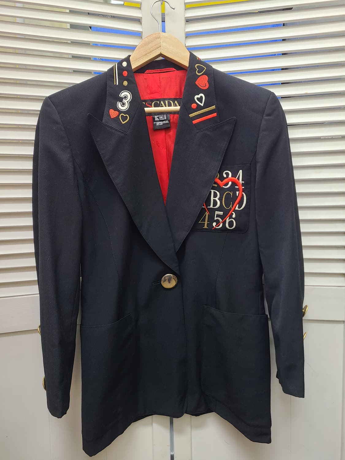 에스까다 90s 블레이저 자켓 상품이미지1