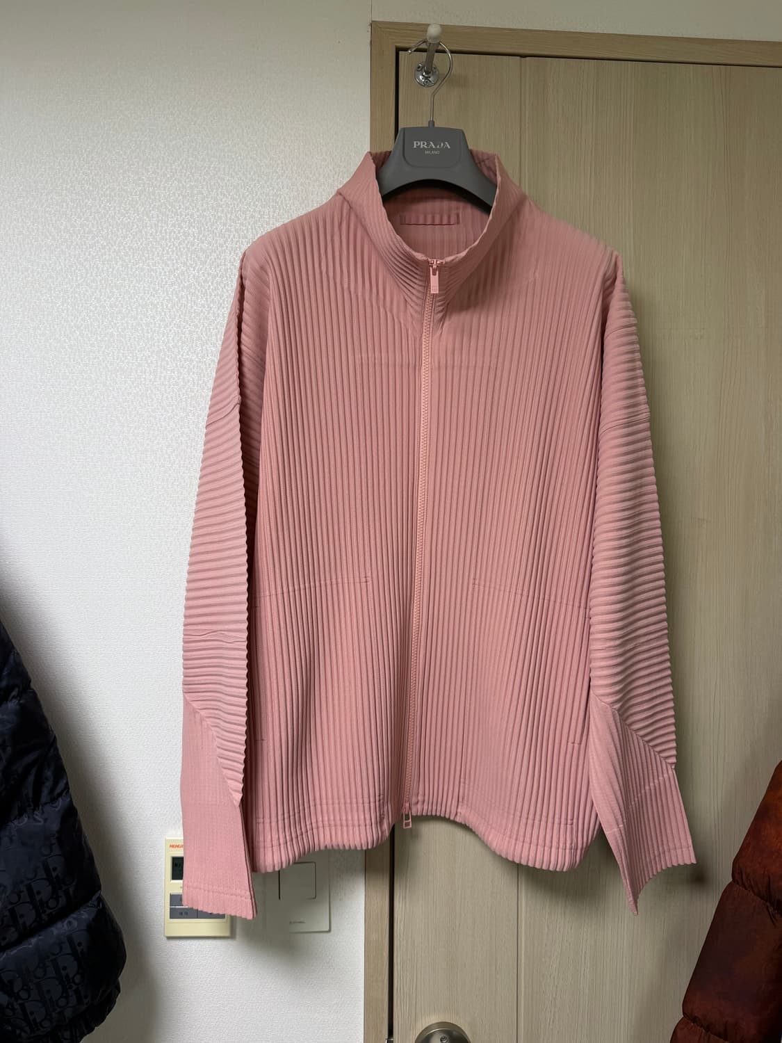 [3] 옴므플리세 플리츠 집업 자켓 JL114 상품이미지1