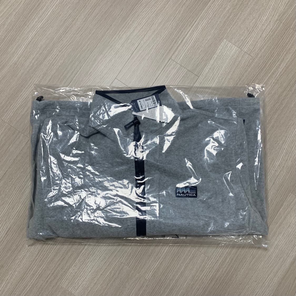 노티카 웨이브 폴라 하프 집업 풀오버 NFL2105 멜란지그레이 상품이미지8