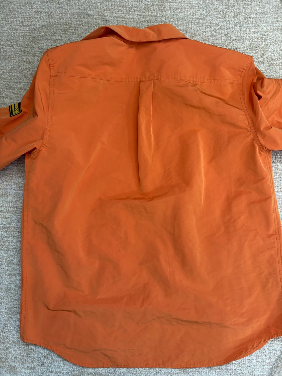 바버 23ss인터내셔널 오렌지 레인셔츠 상품이미지5