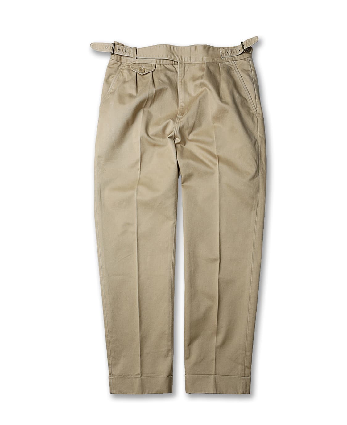 케네스 필드 [Kenneth Field] 베이지 코튼 테이퍼드 구르카팬츠 상품이미지2