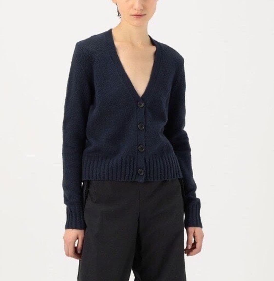 (정품/새상품) 제임스펄스 여성 아이보리 캐시미어 혼방 니트 가디건 상품이미지4