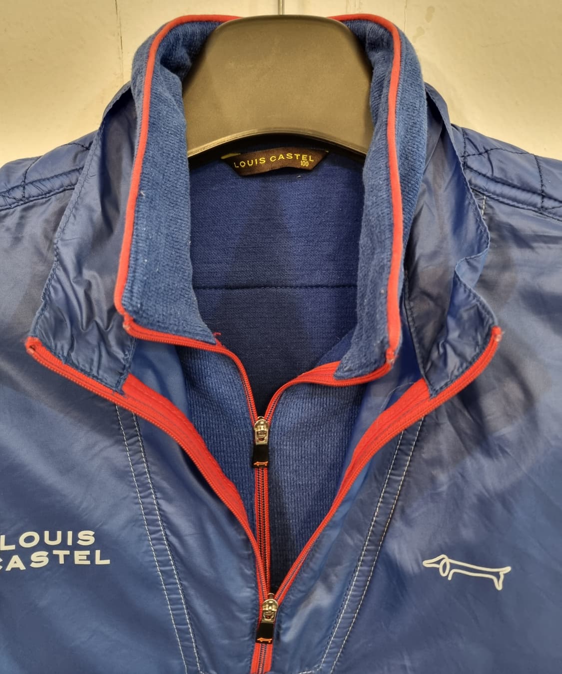 루이까스텔 방풍 반집업니트 100 상품이미지3