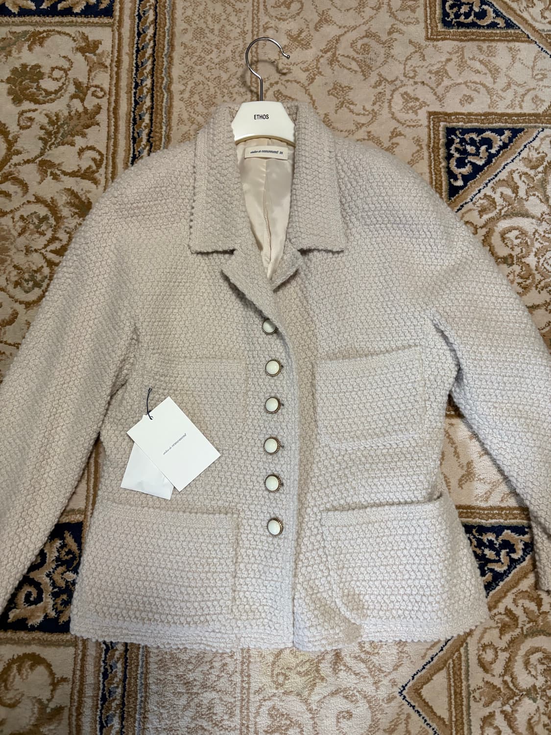 쎄모먼 cemoment Layla 트위드 자켓  상품이미지7