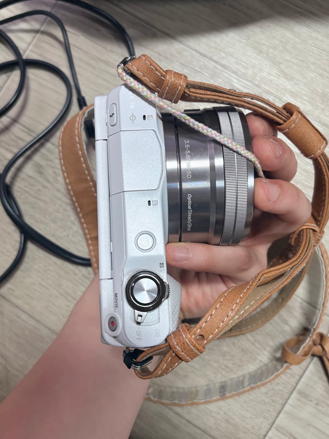 소니 NEX-3N 화이트 미러리스 카메라 상품이미지5