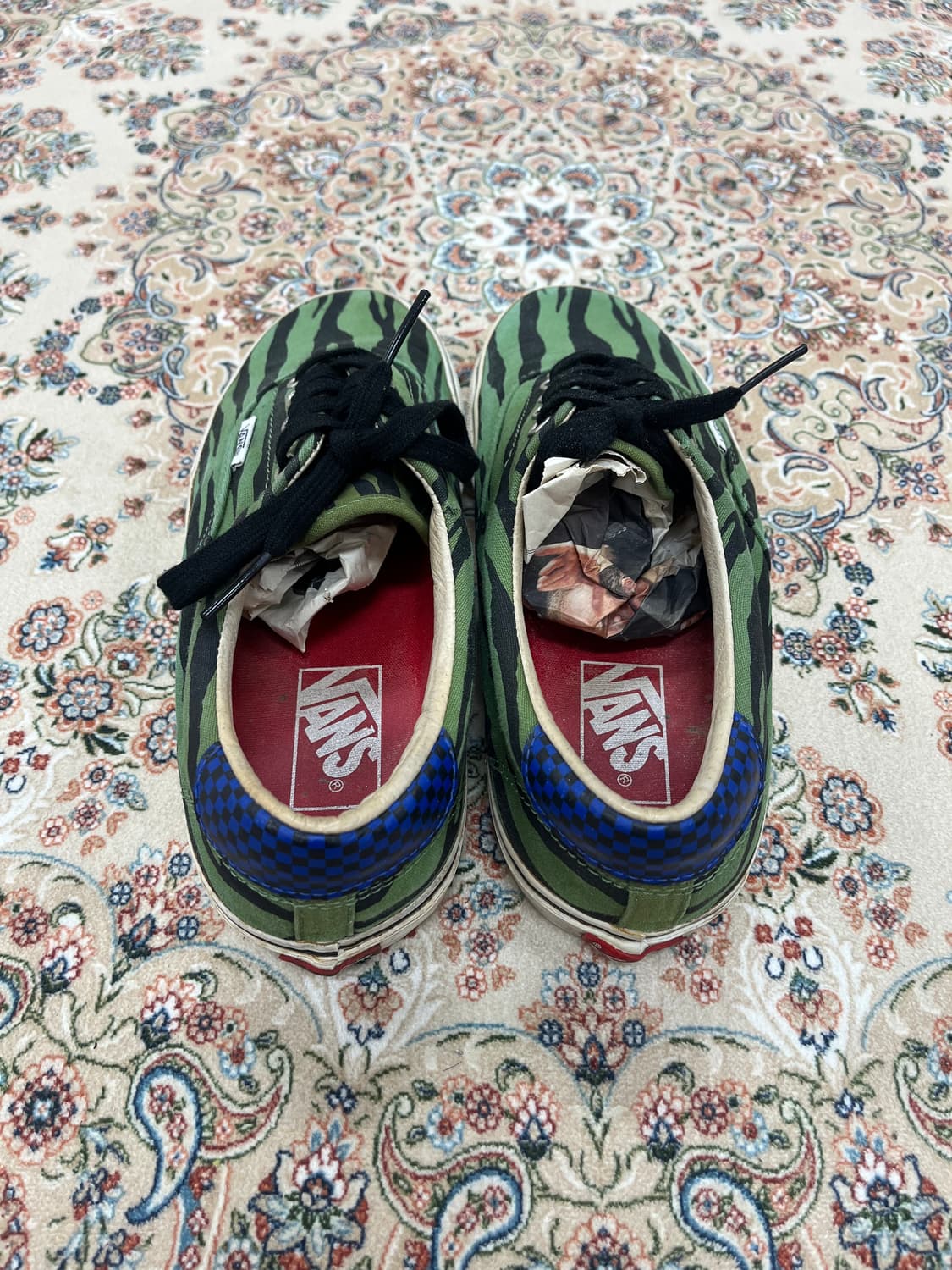 슈프림 반스 콜라보 지브라 스니커즈 (2011년 한정판)   상품이미지2