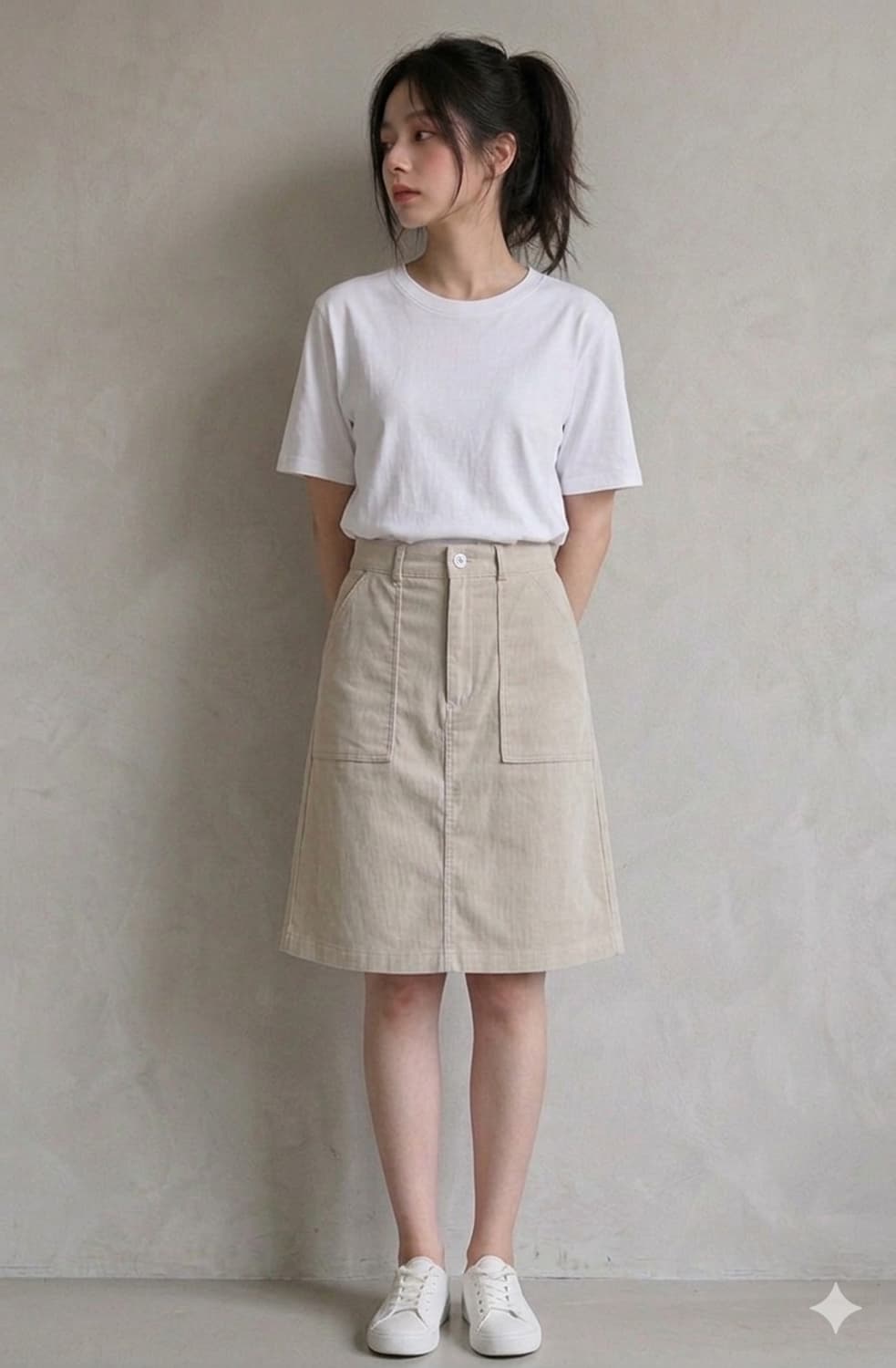[S] 아페쎄(A.P.C.) 코튼 스커트 (Made in France) 상품이미지1