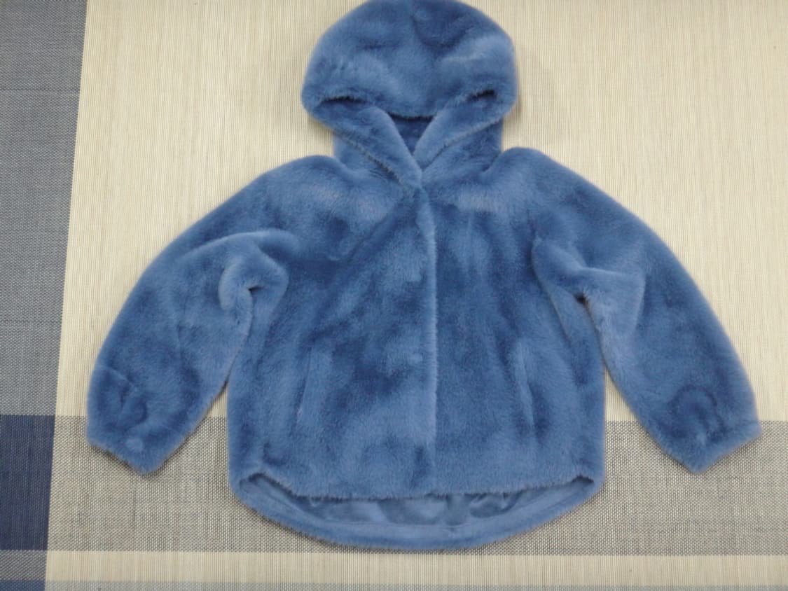 (S/55) LBL 여성 페이크 밍크 퍼 후드 자켓 상품이미지3