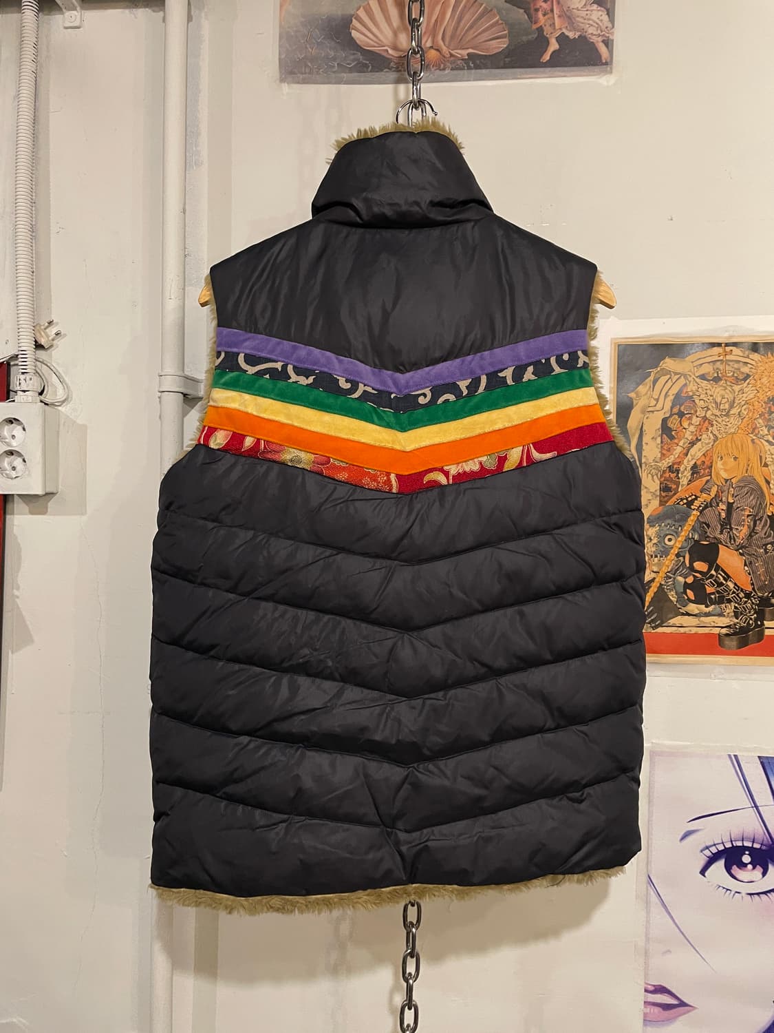 오리엔탈 디테일 리버시블 패딩 베스트 상품이미지3