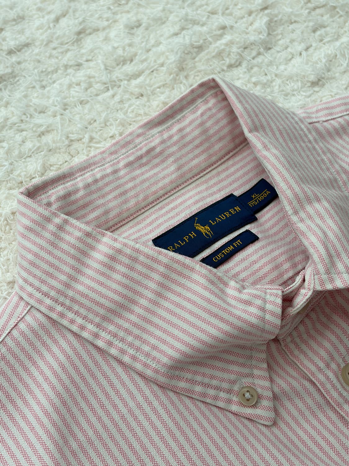 폴로 랄프로렌 스트라이프 옥스포드 셔츠 상품이미지4