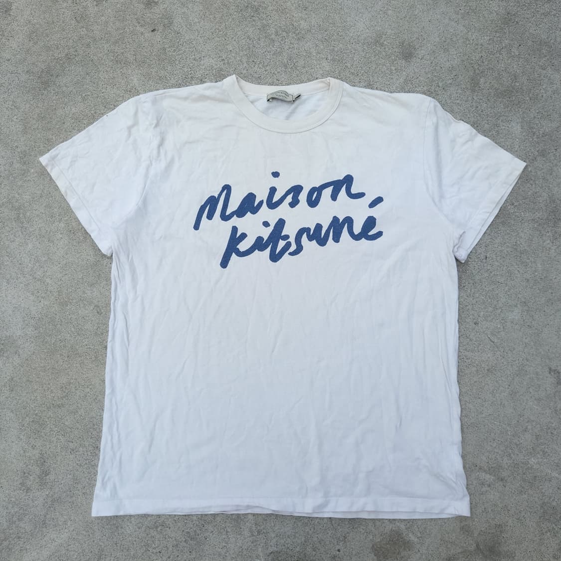 메종키츠네 핸드라이팅 티셔츠 상품이미지2