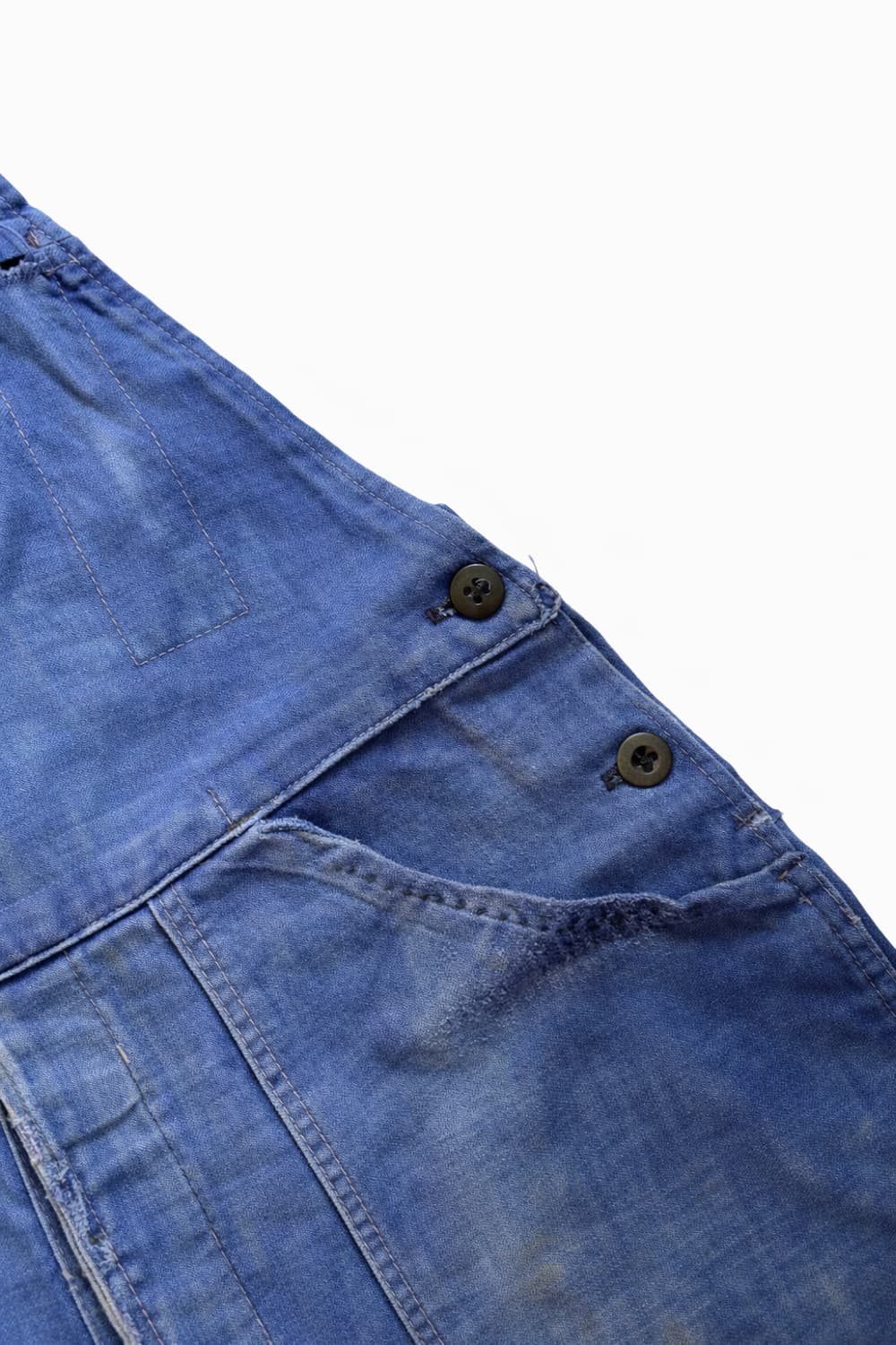 50's Au Moline 프렌치 워크 오버롤 32~34" 상품이미지5