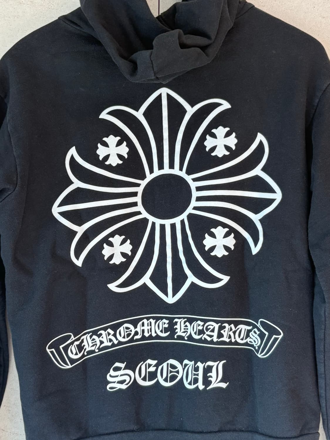 크롬하츠 백화점판 세메터리 후드집업 상품이미지2