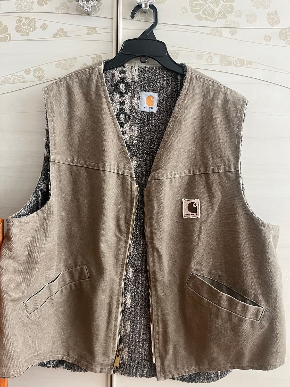 칼하트 빈티지 쉐르파 베스트(L) 상품이미지1