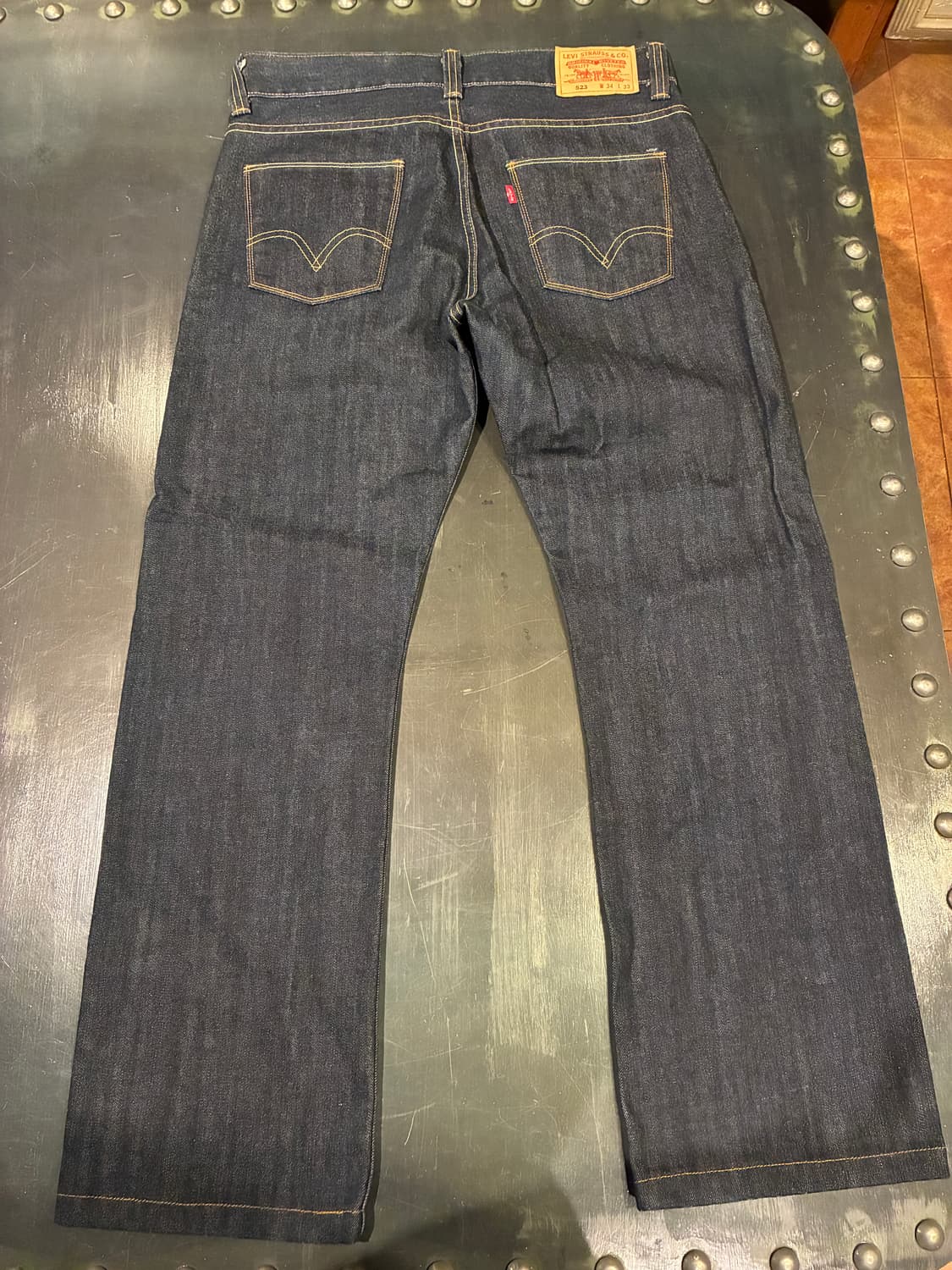 34/33) 리바이스 523 셀비지 데님 상품이미지5