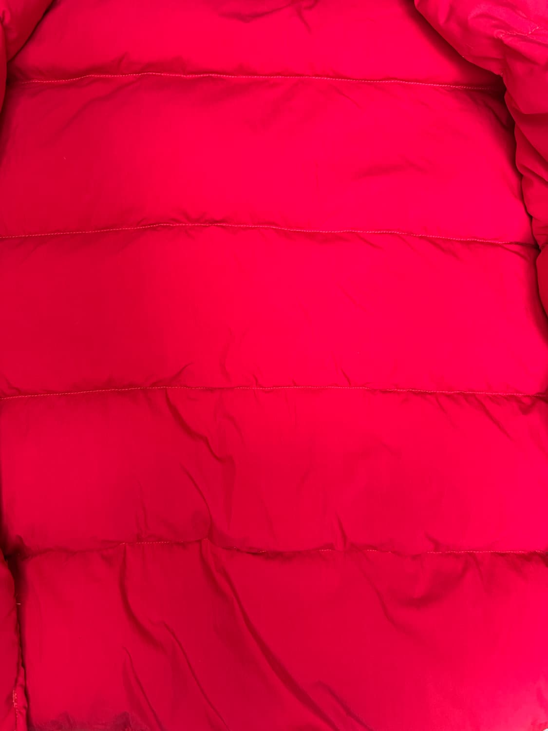 빈티지 폴로 POLO 랄프로렌 덕다운 패딩 레드 M 상품이미지6