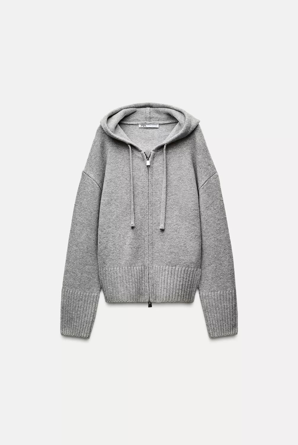 새상품) 자라 니트 투웨이 후드집업 상품이미지1