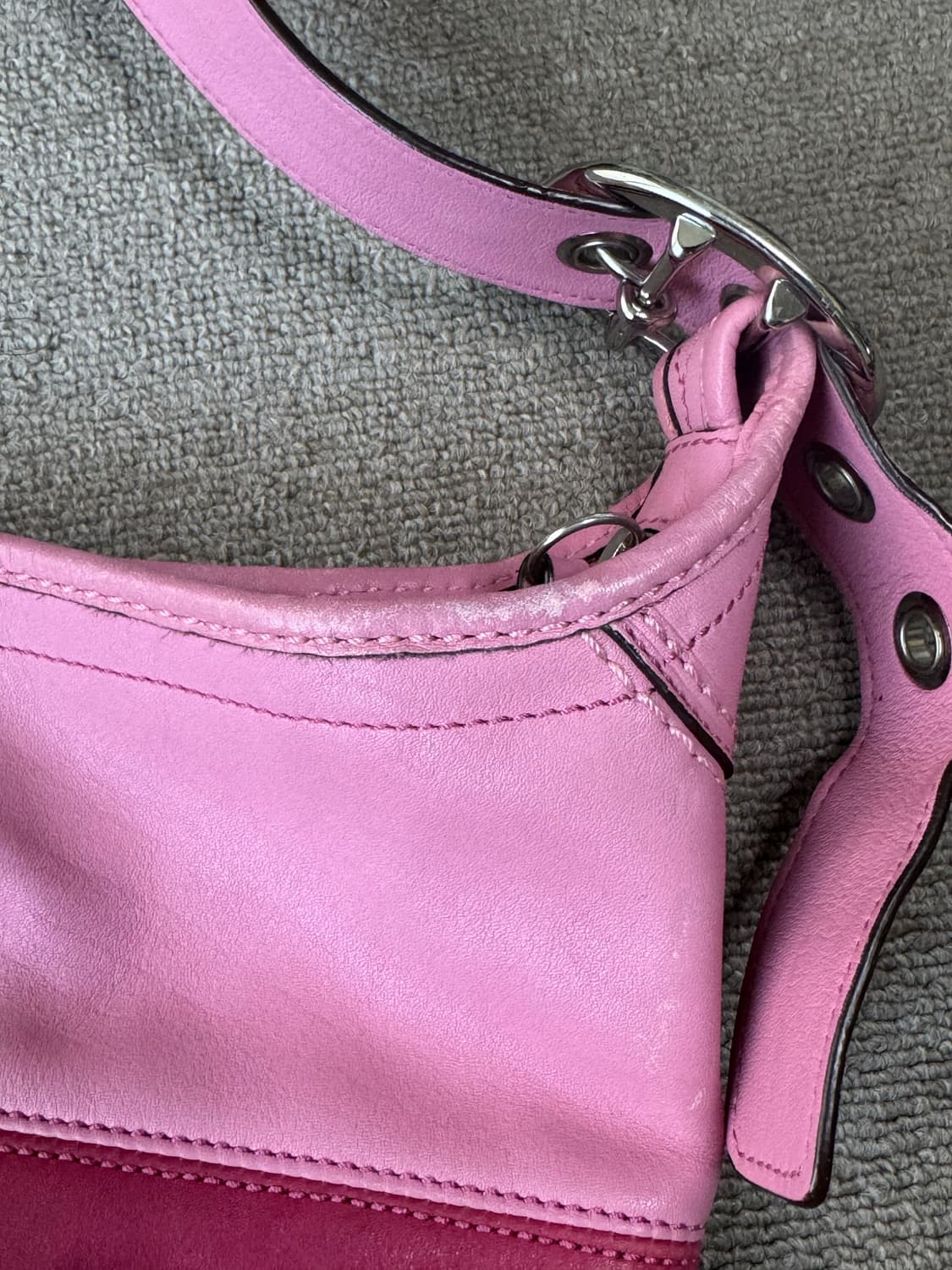 올드 코치 럭비 스트라이프 더플 크로스백 상품이미지5