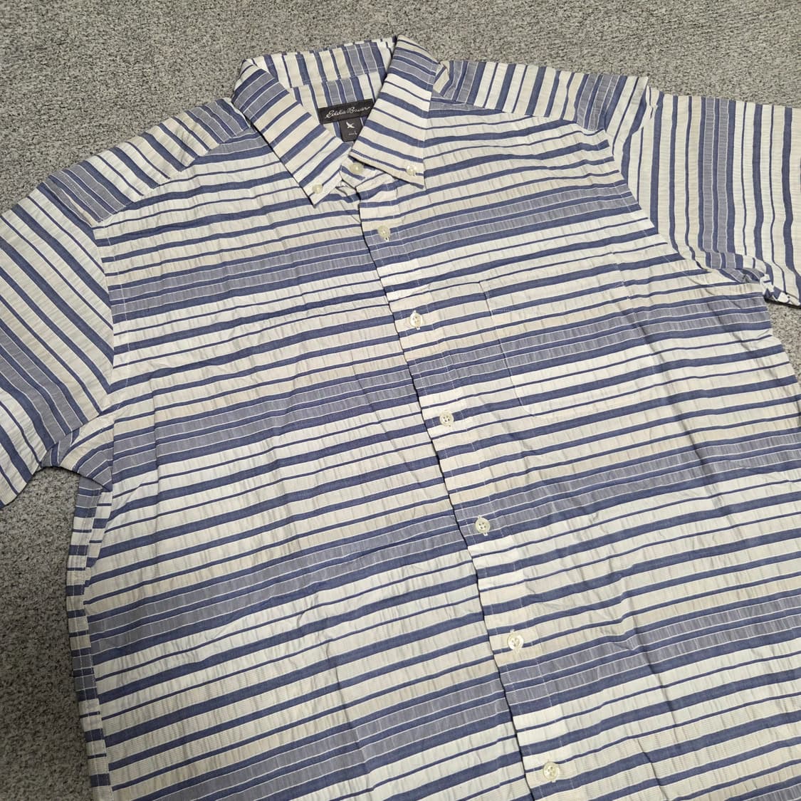 Eddie Bauer 시어서커 반팔셔츠 L(100) 상품이미지2