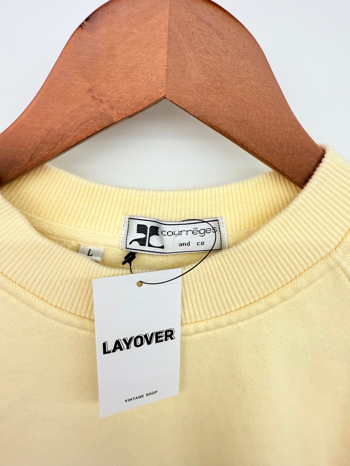 꾸레쥬 맨투맨 상품이미지2