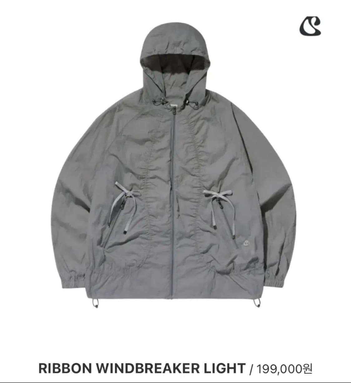 코이세이오 리본 윈드 브레이커 상품이미지1