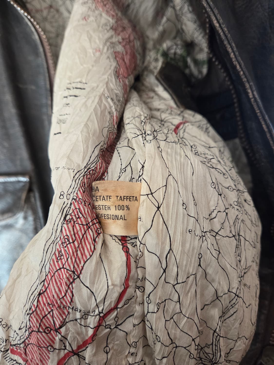 Vintage A-2 Flight Leather Jacket (105) 상품이미지4