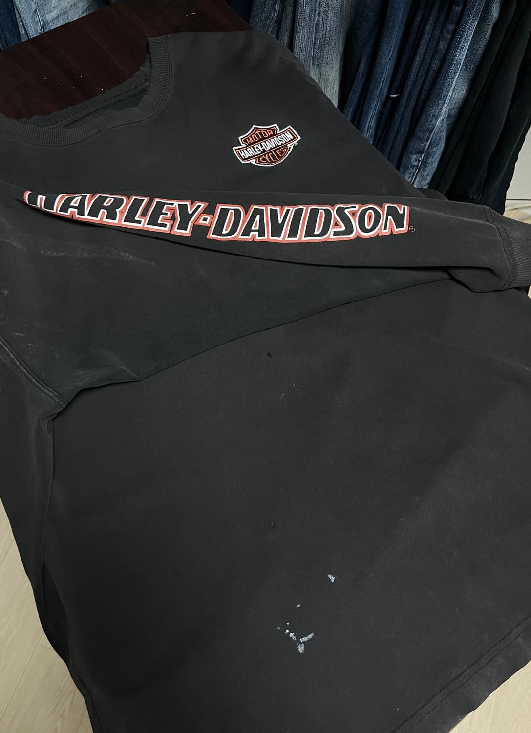 00’s 할리데이비슨 롱슬리브 xl 상품이미지2