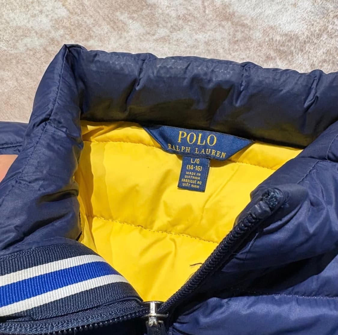 폴로 랄프로렌 빈티지 경량패딩 상품이미지4
