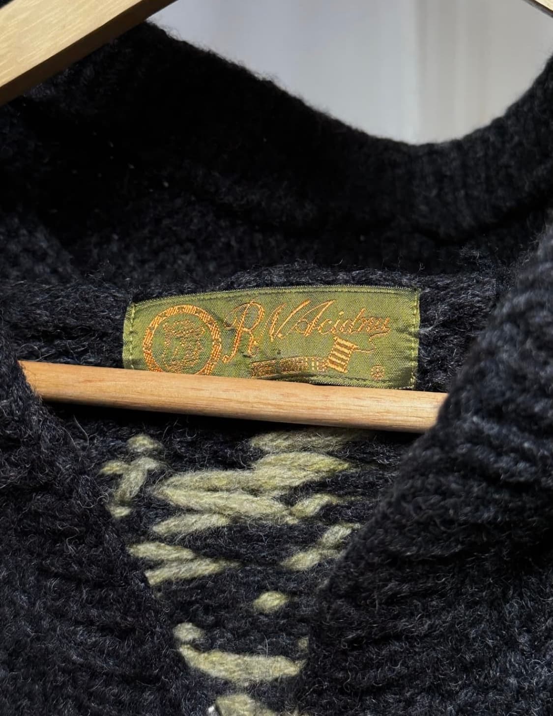 RNA 울 코위찬 니트 집업 상품이미지6