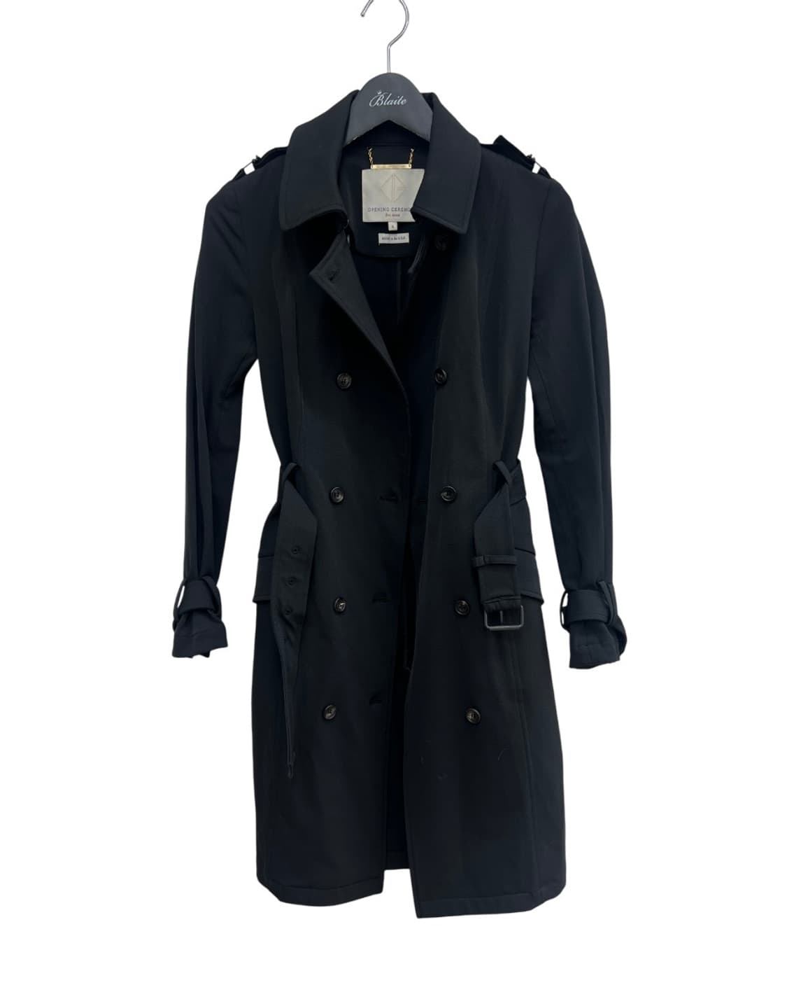 오프닝 세레머니 퍼 트렌치 자켓 상품이미지4