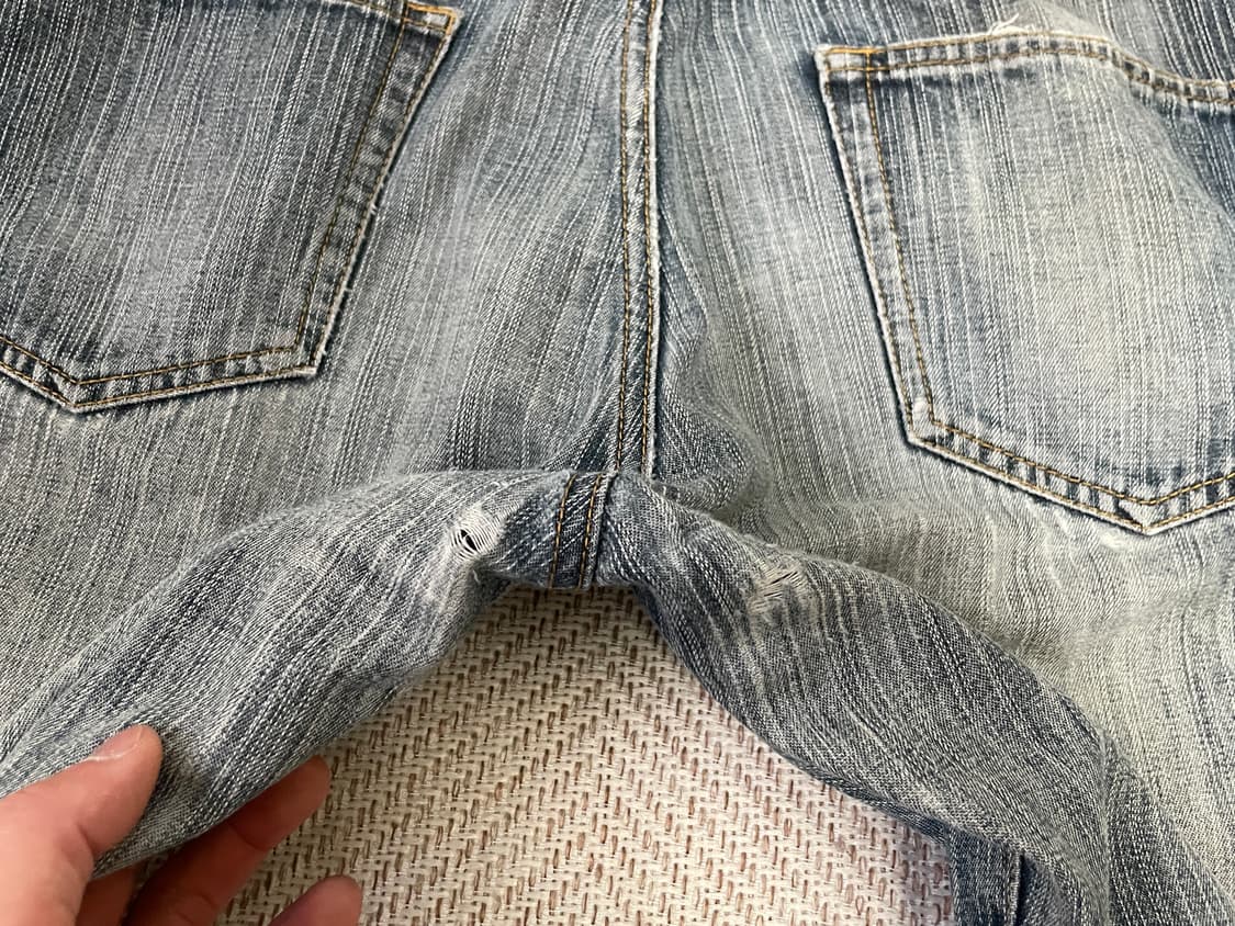 빈티지 페이딩 데님팬츠  상품이미지2