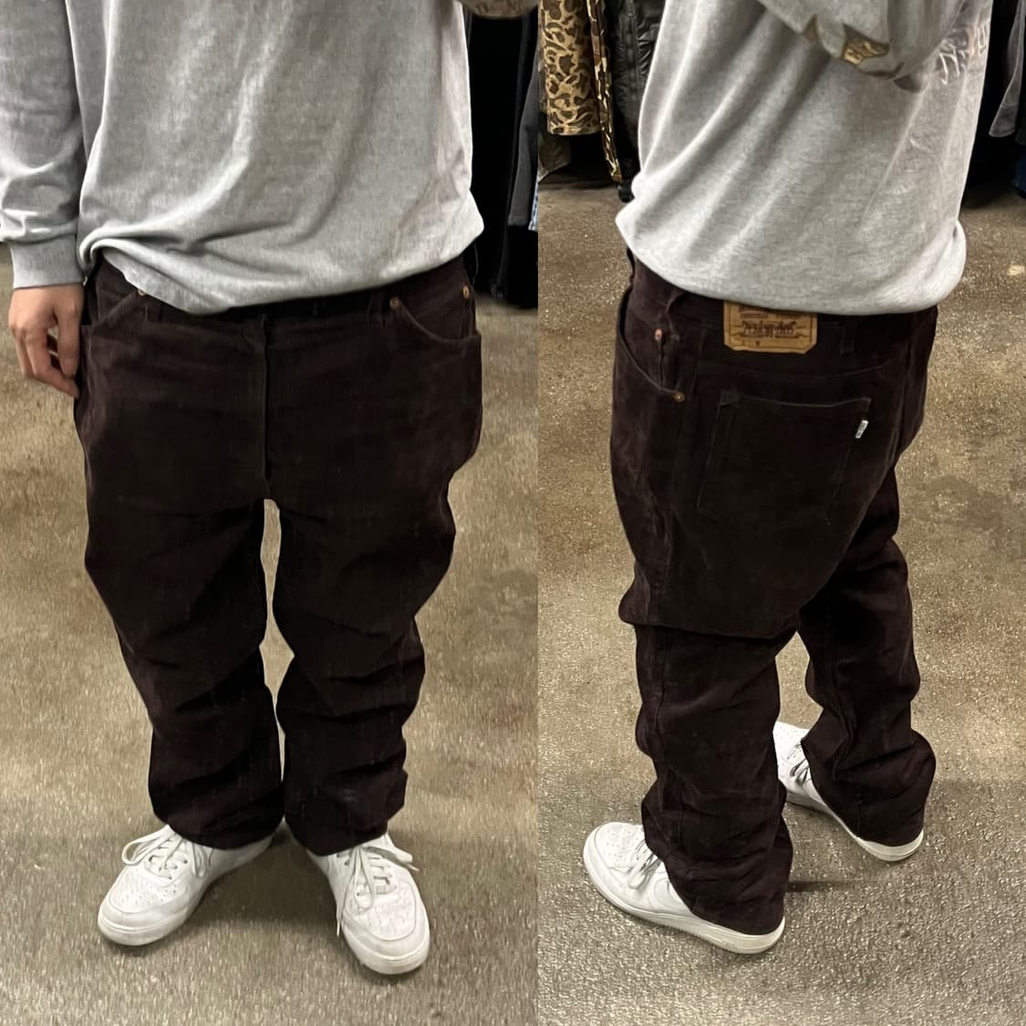 90s 리바이스630 코듀로이 팬츠 (37) 상품이미지1