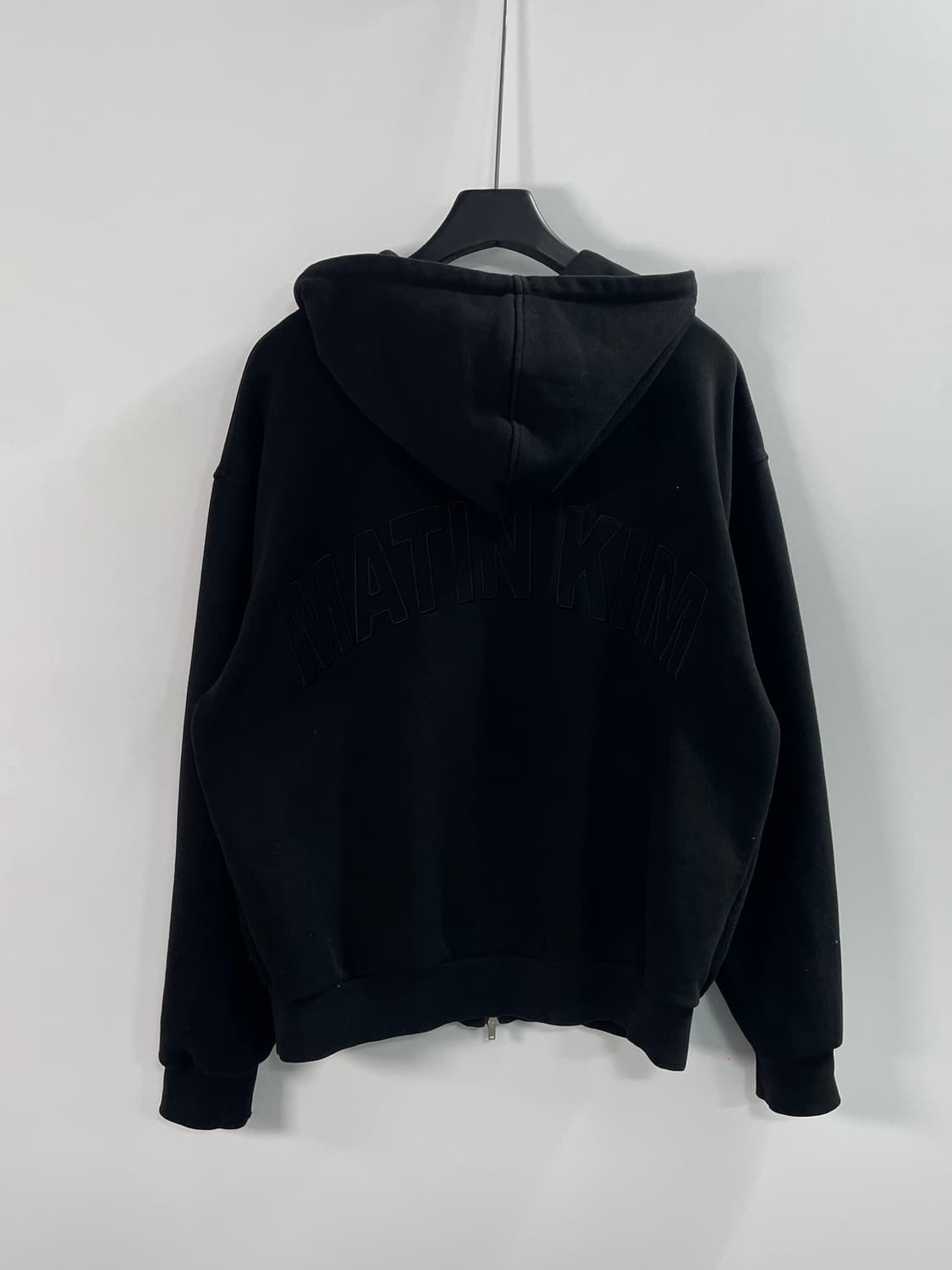 마뗑킴 아플리케 파이핑 오버핏 후드집업 (on.23) 상품이미지3