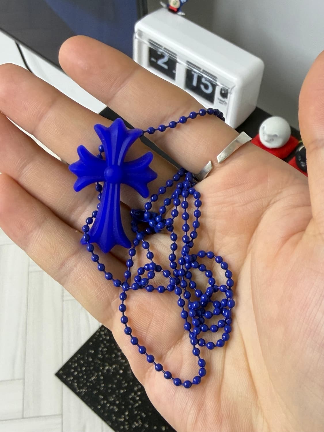 실리크롬 다크블루 색상 판매합니다 상품이미지3