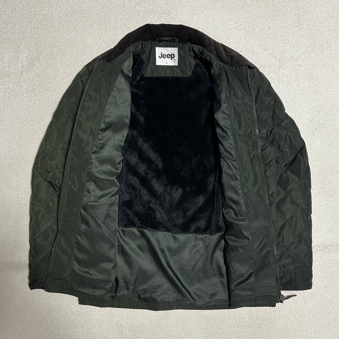 지프 덕다운 퀄팅 자켓 상품이미지4