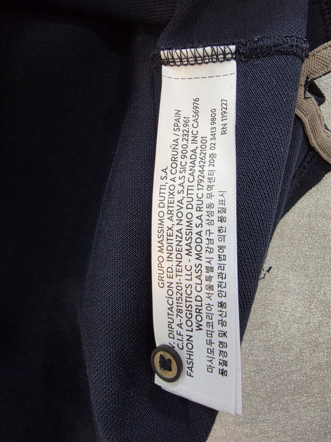 마시모두띠 PK 반팔 카라티 캐쥬얼핏 L Massimo Dutti 상품이미지5