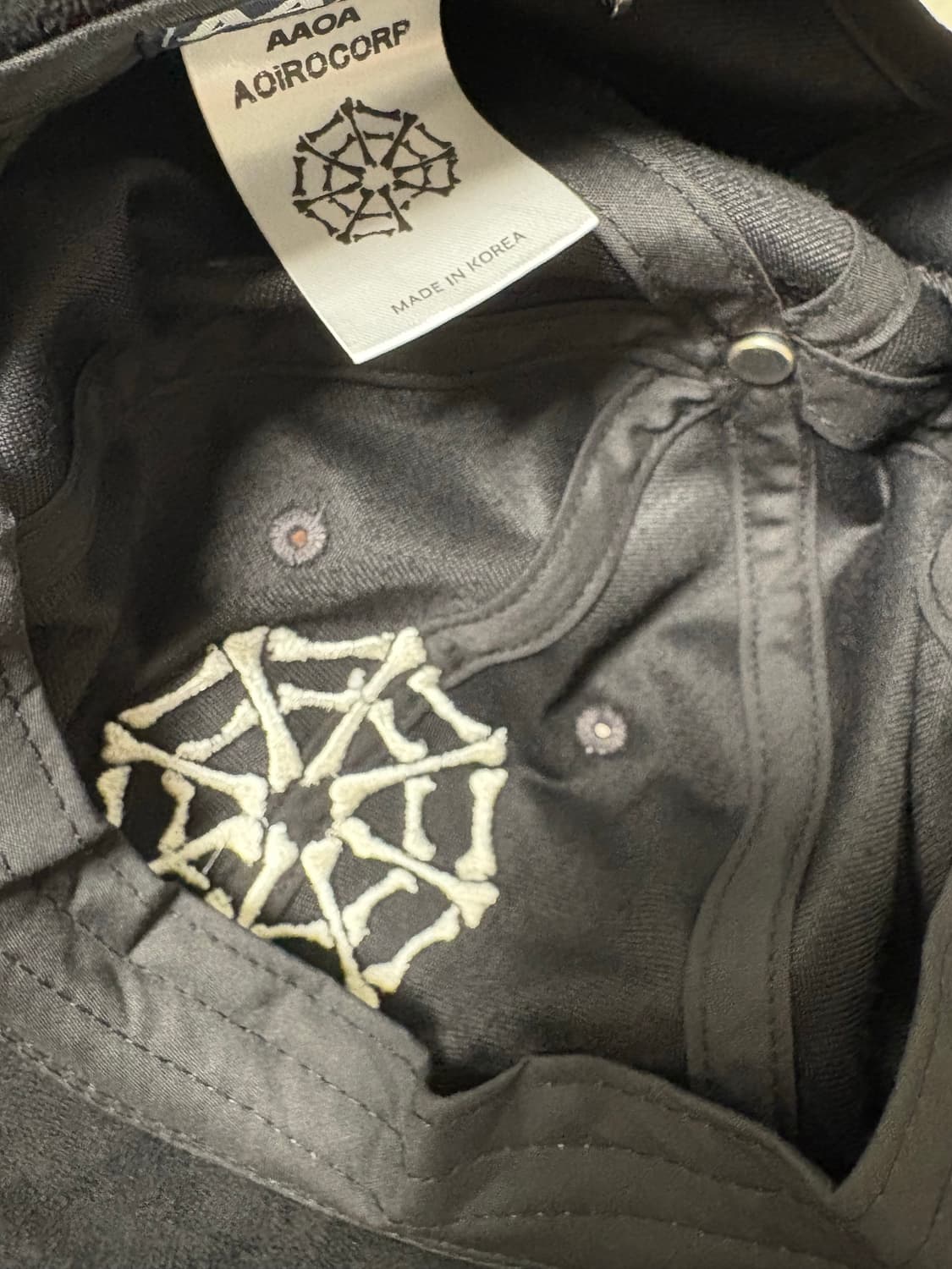 AAOAxAOIRO Gotham Web Cap Black 상품이미지6