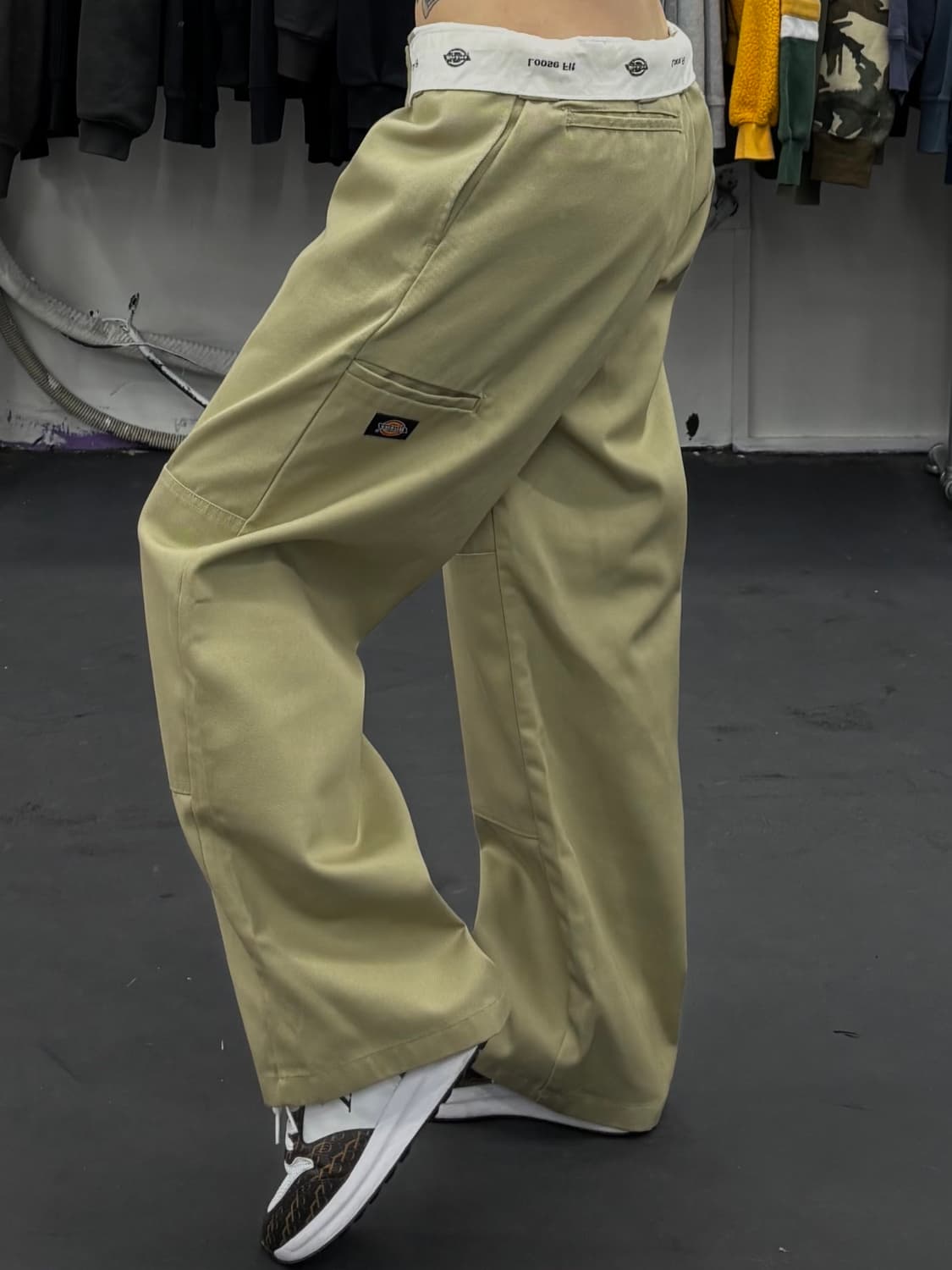 디키즈 더블니 베이지 팬츠 상품이미지3